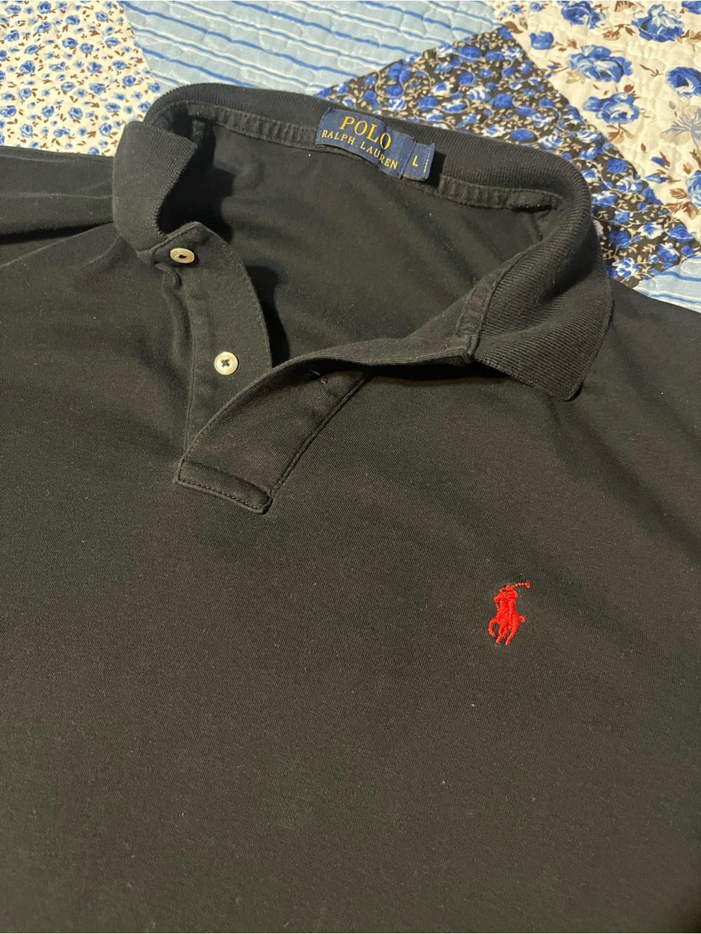 Polo Ralph Lauren Men’s Large Black Polo